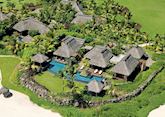 Aerial view of a Presidential Villa, Shanti Maurice Resort & Spa