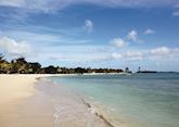 The beach at Shanti Maurice Resort & Spa