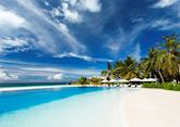Infinity Pool, Velassaru Island, Maldive Island