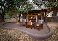 Private deck at Tena Tena