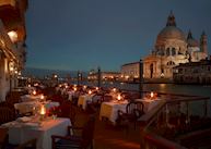 Club del Doge restaurant terrace, Gritti Palace, Venice