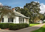 A cottage at Oak Alley Plantation