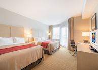 Two queen bed room, Comfort Inn & Suites, Campbell River