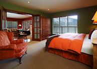 Point Cabin bedroom, Emerald Lake Lodge