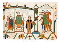 Engraving of the Bayeux Tapestry, Normandy