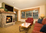 Condo living room, Mountain Thunder Lodge