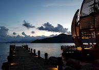 Jetty at dusk, An Lam Retreat