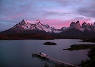 Sunrise from Explora en Patagonia, Chile