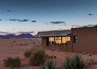 Rooms look out over the dunes, Sossusvlei Lodge