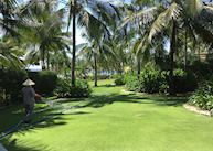 Landscaped gardens at MIA
