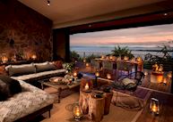 Evening views from the lounge 