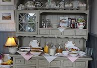 Breakfast spread at Glen House