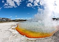 Geysers in Yellowstone National Park
