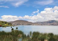 View of Lake Titicaca from Casa Andina Premium Puno