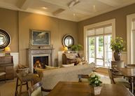 Green room at Rosewood Kauri Cliffs