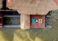 Outside deck from above
