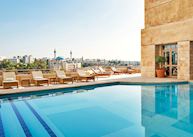 Pool area, Grand Hyatt, Amman