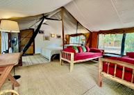 Family tent at Shergarh, Kanha National Park