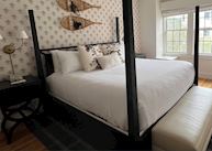 Cottage king guest room at The Wentworth