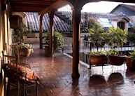 Terrace, Hotel Meson de Maria