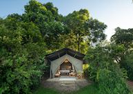 Tent exterior, Rekero Tented Camp