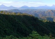 View from Clouds Mountain Gorilla Lodge