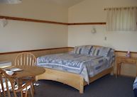 Room interior at Sheep Mountain Lodge