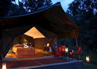 A tent at  Elephant Pepper Camp