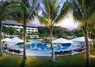 Ocean Wing pool and rooms, Shangri-La's Rasa Ria Resort & Spa