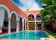 Swimming pool, Hacienda Merida