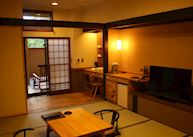 Standard room with open air bath, Gora Sounkaku, Hakone