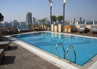 Roof Top Pool, Kempinski Nile Hotel, Cairo