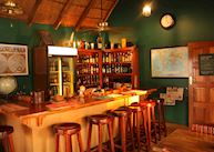 The bar at Rissington Inn, Hazyview