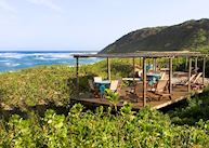 Deck at Thonga Beach Lodge
