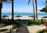View of Ngapali beach from Sandoway Resort
