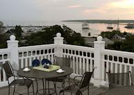View from the deck, Mansion House, Martha's Vineyard