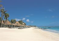 The beach at Constance Belle Mare Plage, Mauritius