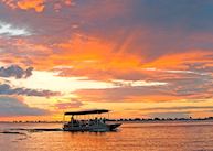 Sunset boat trip from Chobe Chilwero