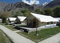 Deluxe tents, Desert Himalaya, Nubra Valley