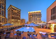 The Roof Top Pool at The Colonnade Hotel, Boston