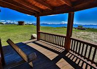 View from the Puffin Log Cabin, Kenai Peninsula Suites, Homer