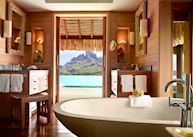 Guest bathroom, Four Seasons Resort Bora Bora