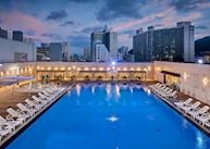 Outdoor pool at Busan Lotte Hotel, Busan