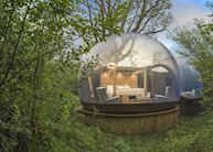 Bubble dome at Finn Lough 