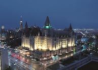 Night at the Fairmont Chateau Laurier, Ottawa