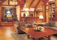 Post Hotel lobby lounge, Lake Louise