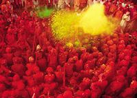 Holi festival, Rajasthan, India Holi festival, Rajasthan, India