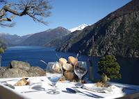 Dinner on a cliff edge, Cordillera Gourmet Day Dinner on a cliff edge, Cordillera Gourmet Day