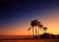 Sunset at Jacks Camp, Makgadikgadi Pans Sunset at Jacks Camp, Makgadikgadi Pans