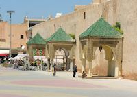 Main square in Meknes Main square in Meknes